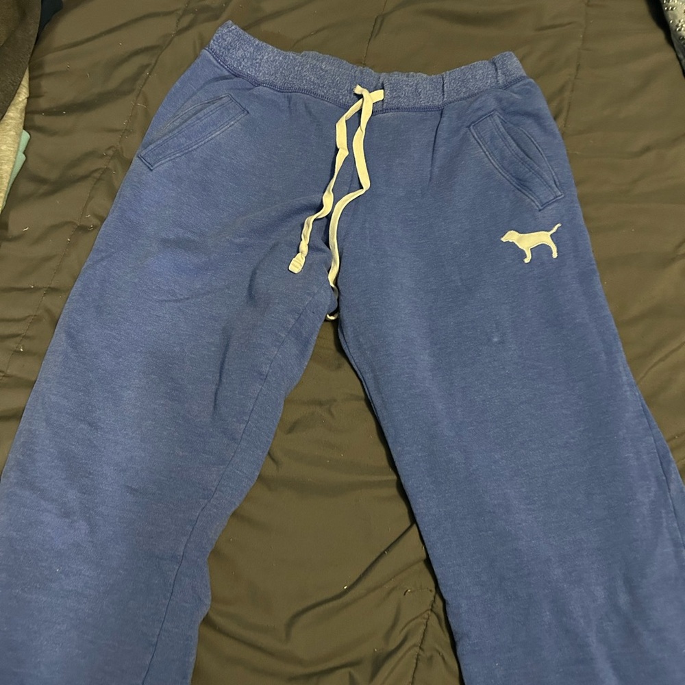 Pinky Blue Joggers with Dog Logo
